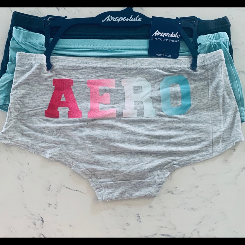 Aeropostale 3 pack boyshort